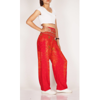 Harembroek Medium Veer rood